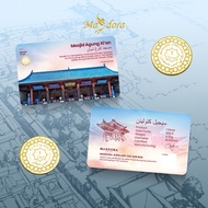 MASDORA 999.9 Gold 1 Dinar (4.25GM) Haji Collection ~ Haji 13 (EMAS 999.9/24K)