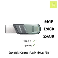 SanDisk iXpand Flash Drive Flip 64GB 128GB 256 GB USB 3.0 , Type A , USB A , ios , iphone , lightnin