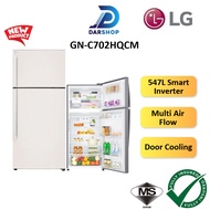 LG Refrigerator 2 Door Inverter 547L Fridge Peti Sejuk Peti Ais 2 Pintu Inverter Murah 冰箱 GN-C702HQC