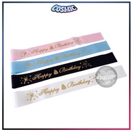 HAPPY BIRTHDAY SASH BIRTHDAY SASH