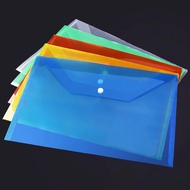 3 pcs plastik poket file a5 button file a4 plastik poket file a4 Fail Plastik A4 botton file a4