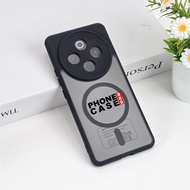 Magnetic Matte Magsafe Doff Black Compatible Case For IQOO Z10 IQOO Z10 Lite IQOO Z10R IQOO Z9 IQOO 