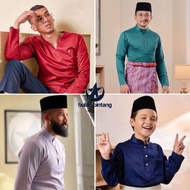 baju melayu / kurta bulan bintang baru