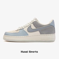 ❀✻∈Air Force 1 AF1 Light Blue One Men s and Women Casual Low-Top Shoes AO2425-400