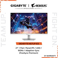 GIGABYTE M27UP ICE Gaming Monitor (จอมอนิเตอร์) | 27" UHD | SS-IPS | 1ms | UHD 160Hz / FHD 320Hz | A