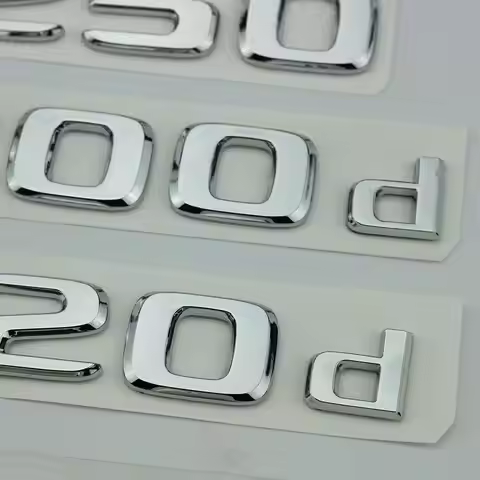 Car Trunk Words Logo Badge Emblem Decals Sticker For Mercedes Benz GLB GLB35 GLB180 GLB200 GLB220 GL