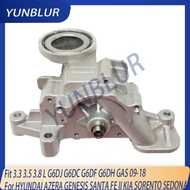 Engine Part Oil Pump Fits 3.3 3.5 3.8 L G6DJ G6DC G6DF G6DH GAS 09-18 For HYUNDAI AZERA GENESIS SANT