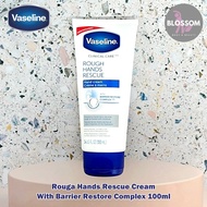 Vaseline - Rouga Hands Rescue Cream With Barrier Restore Complex 100ml แฮนด์ครีม ครีมทามือ ครืมทาบำร