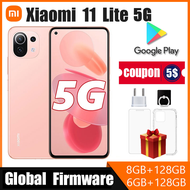 โทรศัพท์มือถือ Xiaomi Mi 11 Lite 5G ,สมาร์ทโฟน NFC Snapdragon 780G กล้อง64MP AMOLED แบบเต็มหน้าจอ90HZ โทรศัพท์มือถือ