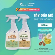 ECOCARE Soapnut enzyme Degreasing Spray with Orange Lemongrass/Cinnamon Essential Oil - 500ml Bottle
