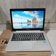 Laptop Asus S400CA, Core i3-3317U, Ram 4Gb, Hdd 500Gb, Touchscreen