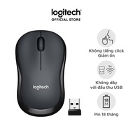 [Chính hãng] Chuột không dây Logitech M220 Silent - giảm ồn USB pin 1.5 năm phù hợp PC/Laptop check 