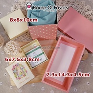 50pcs Gift Packaging Box Mooncake Box Kotak Hadiah Perfume Candle Glass Jar Cosmetic Skincare Kotak Bekas Kaca Lilin