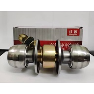 Tombol Pintu Rumah Kunci Pintu Tombol Kunci Murah Ready Stock Termurah Cylindrical Door Lock Set Rou