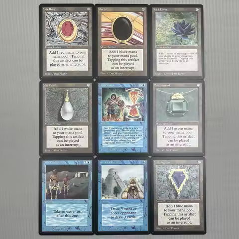 Beta MIX1-Ⅰ01 Tcg cards proxy German magical Black Core the power9 unlimited beta black lotus mox em