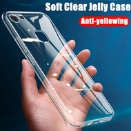 For Vivo V7 Plus V7+ 1716 1850 Y79A Soft Transparent Silicone Flexible Shockproof TPU Cover Skin Yellowing-Resistant Crystal Clear Jelly Case