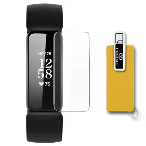 5pcs Soft TPU Clear Protective Film For Fitbit Inspire 2 Smart Wristband Screen Protector Cover insp