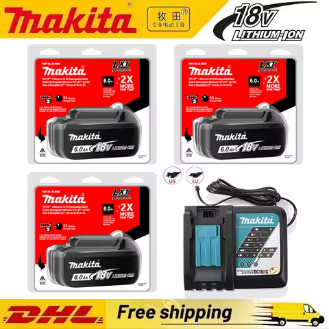 Makita 18V battery for Makita tool operation 18650 rechargeable battery Makita 18V tool battery repl