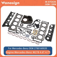 Engine Cylinder Head Gasket Kit Fit 4.6 4.7 T For Mercedes-Benz 278 M278 GLS550 S500 W221 W166  ML50