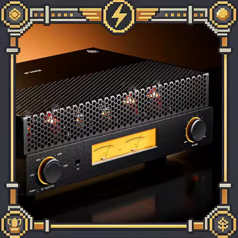FiiO EA13 Desktop Vacuum Tube Audio Power Amplifier, Hi-Fi Audiophile Electronic Tube Amplifier