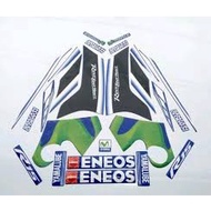 Yamaha R15 Vva Movistar 2017 Motorcycle Sticker Striping biru