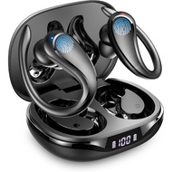 🌟 SG LOCAL STOCK🌟 3244) Wireless Headphones Sport, Wireless Earbuds Bluetooth 5.3 Headphones, 2023 Bluetooth Earphones