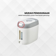 Zoyands Rice Dispenser 5Kg 10Kg Free Measuring Cup Rice Dispenser Anti-Flea Storage/