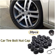 20PCS Car Tire Bolt Nut Cap Plastic Hub Cap For VW Jetta Golf MK5 Passat B6 Wheel Lug Bolt Center Nut Cover Dust Proof Protector {：”》