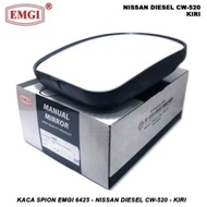 EMGI 6425 Rearview Mirror Nissan Diesel CW-520/CW520 Black LH MiddleKiri/