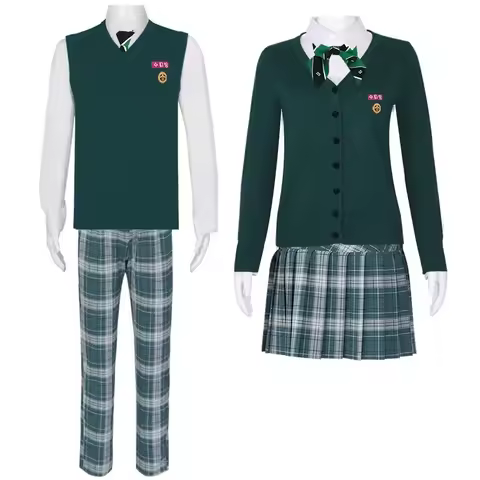 Movie All of Us Are Dead Cosplay Costumes Women JK Hyosan High School Uniform Shirt Skirt Pants Hall