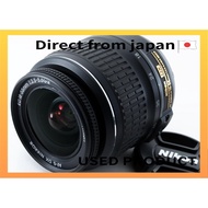 【USED Direct from japan】Nikon AF-S DX Zoom Nikkor ED 18-55mm 3.5-5.6 G II Lens, Black, Nikon DX