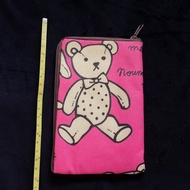 防水布L型泰迪熊造型手機套袋(內部分層設計)@qp56