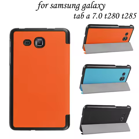 Funda Tablet Magnetic Case For Samsung Galaxy Tab A6 7 2016 T285 Cover Pouch For Samsung Galaxy A6 S