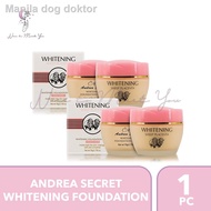 bell□✘Andrea Secret Sheep Placenta Whitening Foundation Cream 70g.