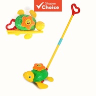 Baby push walker, baby walker, push turtle stroller, a small turtle toy for babies learning to walk