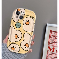 Fashion White Duck Casing For OPPO A5 Realme 14X C75X C75 C73 GT7 7T A3 Pro A93S A93 A73 A72 A56 A55