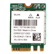 Andiny DELL DW1820 WLAN WiFi Wireless 802.11AC NGFF Mini WLAN WiFi Card QCNFA344A D4V21