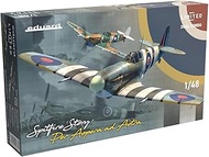 Eduard EDU11162 1/48 Dual Combo Limited Edition British Air Force Spitfire Story Mk.5c Pel Aspera Ad