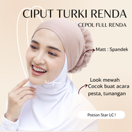 CIPUT INNER TURKI SANGGUL BESAR | CIPUT TURKI CEPOL TALI BELAKANG | CIPUT DALAMAN KERUDUNG UBUR-UBUR