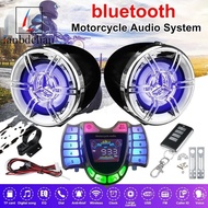 Motorcycle Stereo Speakers Wireless Bluetooth MP3 Player Waterproof FM Audio for Motor Scooter Bike ATV UTV