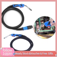 1qipin.my MIG Gas Shielded Welding Torch MB25AK Euro Standard Fitting Connector 4M Metal Arc for Hig