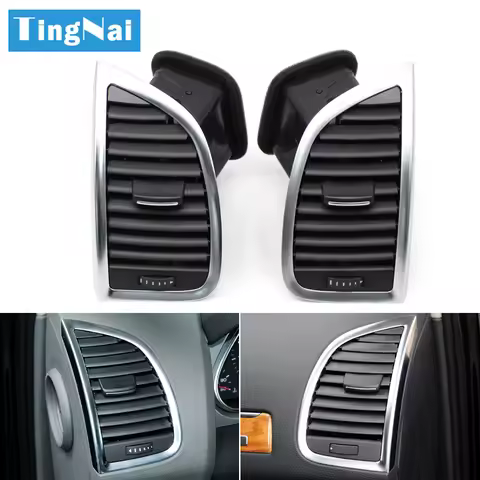 Car Front Dashboard Left Right Air Conditioning Heater AC Vent Outlet Grille Panel For Audi Q7 2006-