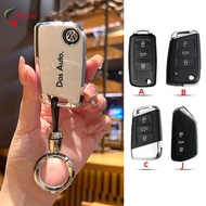 Car Key Case Cover Key Bag For Volkswagen VW Golf 3 4 5 6 MK4 MK6 Passat B5 B6 B7 B7 CC Polo Golf 8 