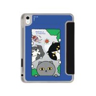 iPad Gen 10th/11th 2025 Clear Black Monster & Friends Hello Friends