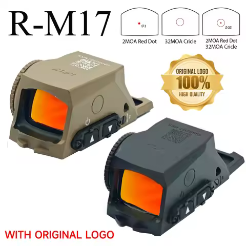 Original NEW R-M17 Tactical Enclosed Reflex Optics Red Dot Sight VFC Multi-Coating Sight M17 M18 Hun