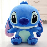 Stitch Plush Doll Disney Soft Blue Pink Elf Cartoon Anime Movie Stuffed Toy Christmas Gift