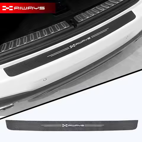 1pc car trunk decorative protective For Aiways U5 PRO U6 U7 U 5 2020 2021 2022 Car sticker accessori