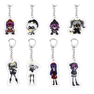 “Murder Drones anime keychain for bag accessories, Murder Drones UZI N J DOLL acrylic pendant, t cha