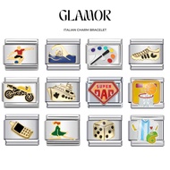 Charm Italian Bracelet Charm Bracelet Stainless Steel Bracelet