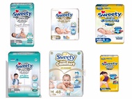 SWEETY Pampers Silver Pants/Silver Comfort/Gold Comfort/Bronze Comfort Tipe Perekat dan Celana NB S 